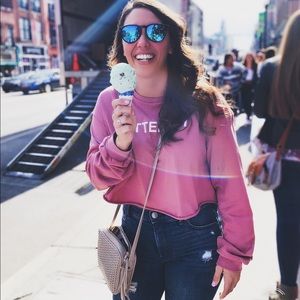 Kittenish Long Sleeve Crop